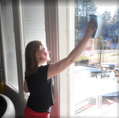Ikkunanpesu muuttosiivous